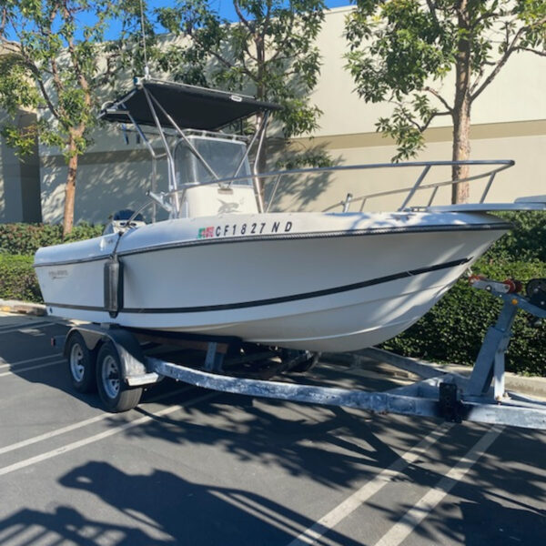 1991 Hydrasport 1850 CC with NEW Yamaha 115XB on EZ Loader Trailer for sale