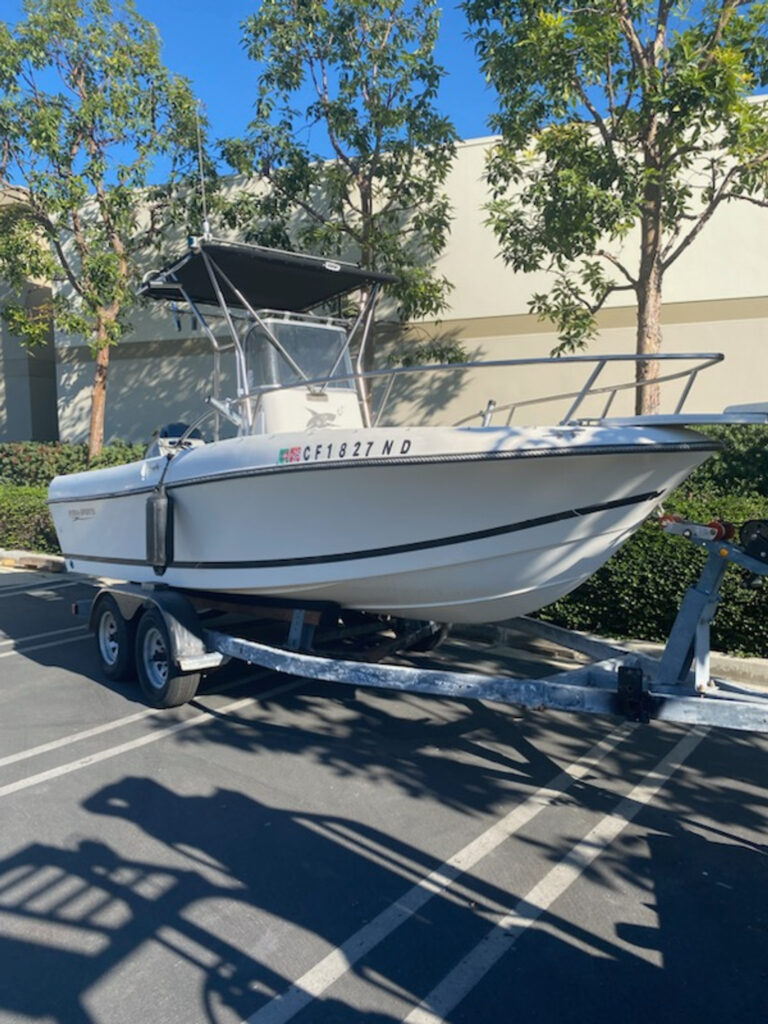 1991 Hydrasport 1850 CC with NEW Yamaha 115XB on EZ Loader Trailer for sale